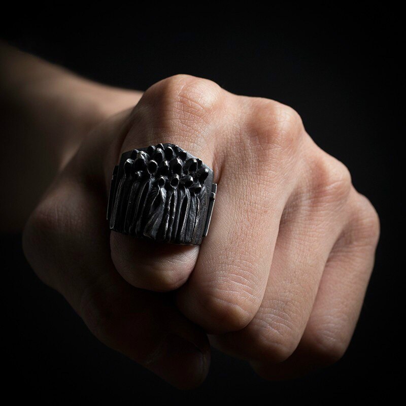 ghost punk rock style unique 316L stainless steel dance party birthday party