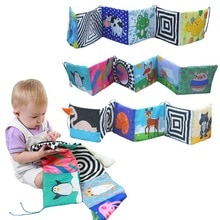 Multifunctionele Baby Rammelaars Speelgoed Delicate Praktische Cartoon Wieg Bed Bumper Doek Boek Veiligheid Bumpers Hek