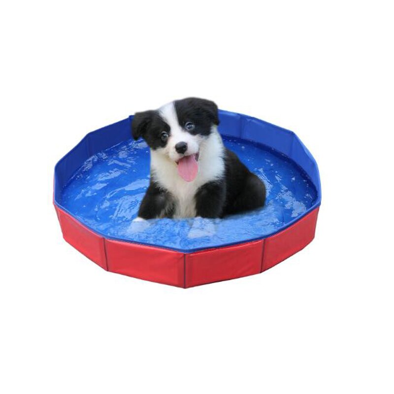 Nowy składany brodzik dla dzieci pcv zwierzę domowe wanna składana umywalka dla psów koty szczeniak kotek prysznic basen dom zwierzę domowe składany basen