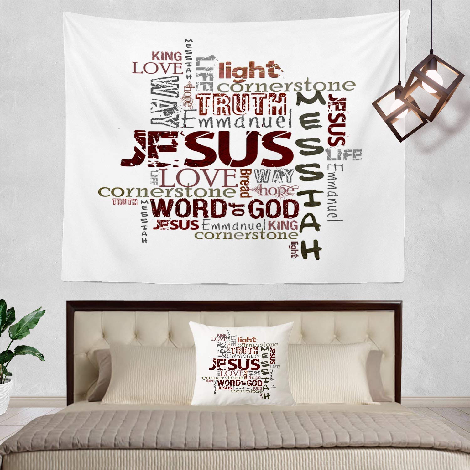 Christian Religious Words White Jesus Worship Chur... – Grandado