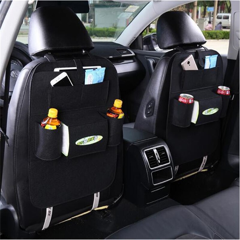 Universelle Wasserdichte Auto Rücksitz Organizer Lagerung Tasche Multifunktionale Humanisierte Lagerung Tasche Filz Abdeckungen Zurück Sitz Taschen
