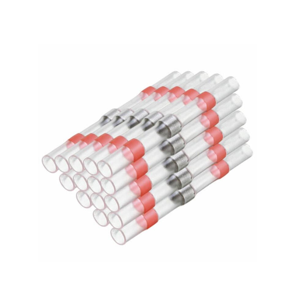 320Pcs Solder Seal Wire Connectors Kit, Heat Shrink Butt Connectors Waterproof and Insulated Electrical Wire Terminals