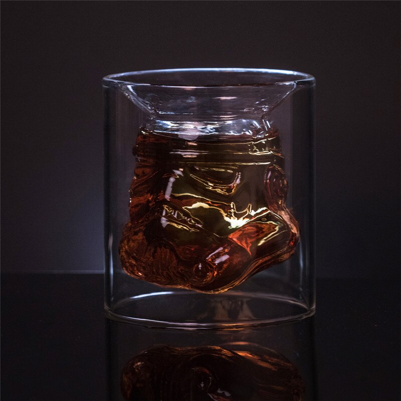 Kristall döskalle huvud glaskopp vodka påfyllningsmugg glaskopp för whisky vin vodka bar club öl vinglas drinkware koppar  jj494