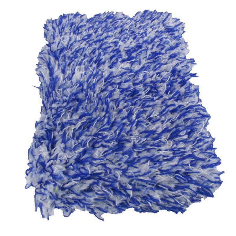Ultramjuk lätt att torka autodetaljer mikrofiber galenskap tvätt handduk handduk hög densitet bilrengöring mjuk absorberande handske: Blå
