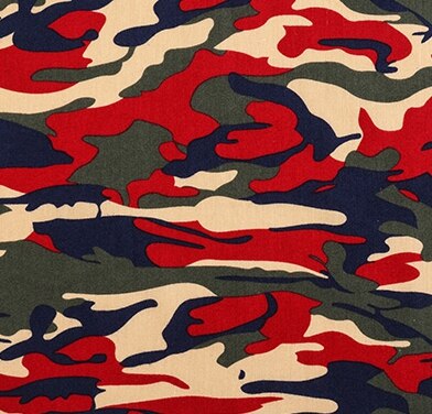 Tela de camuflaje de algodón de yardas, , tela de popelina para ropa de hombre 45*145 cm/unids TJ1343: 7