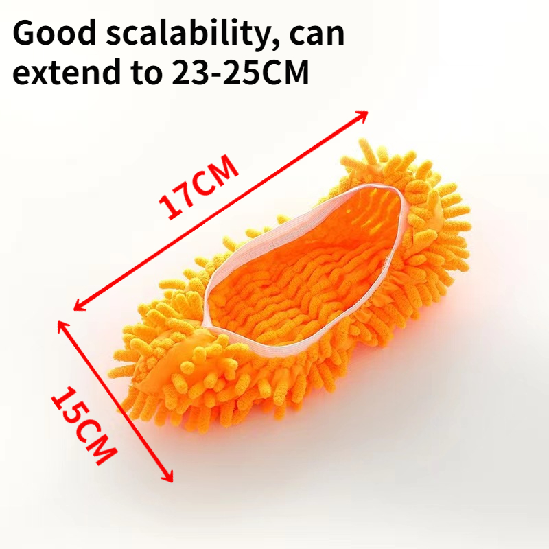 Chenille Stof Mop Slippers Thuis Vloerreiniging Dweilen Schoenen Wateropname Voetsokken Mop Caps Multifunctionele schoonmaakschoenen