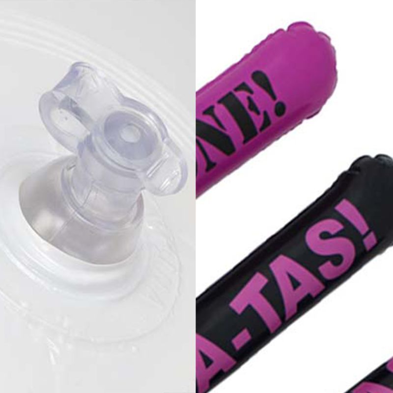 10pcs/set Inflatable Cheerleaders Cheering Sticks Sports Competition Inflatable Cheer Stick Kids Performance Props