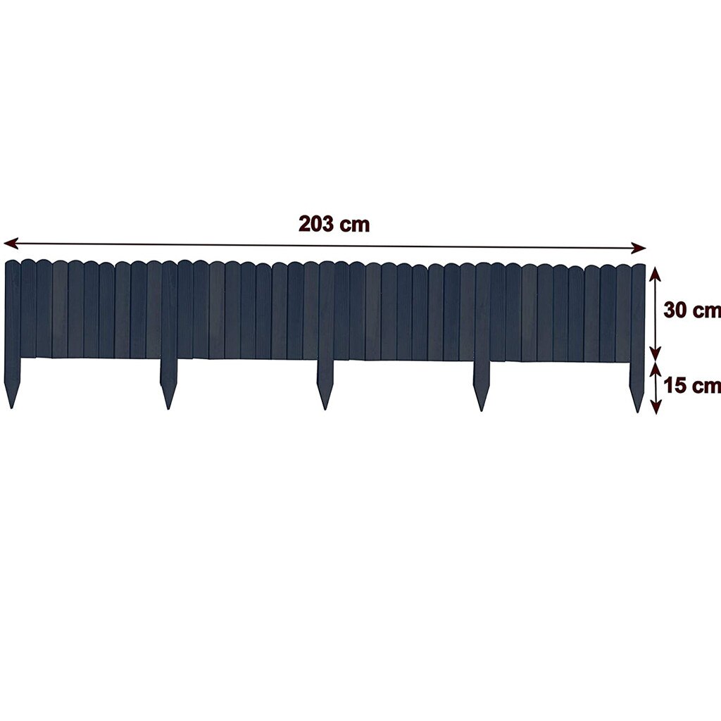 Log Roll Border As Easy Plug-in Fence Garden Fence Log Roll Border Trellis & Gates Gardening Для Сада И Огорода Fence: A