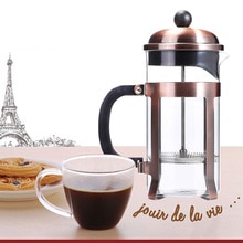 Koffiezetapparaat 800 ml Franse Koffie Thee Pot Met Rvs Filter En Plastic Handvat Grind Machine