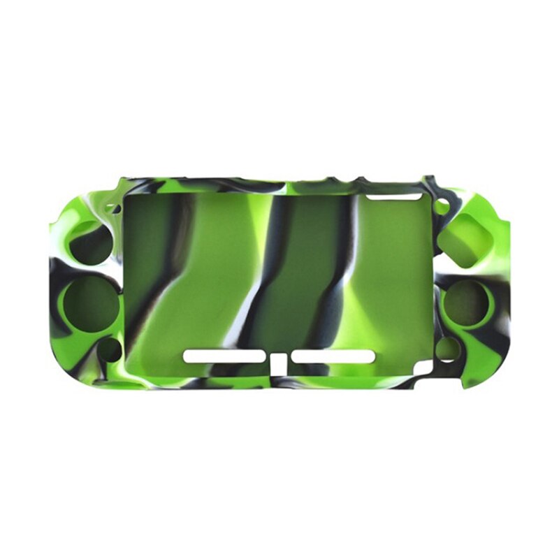 For Switch Anti-Slip Silicone Protective Skin Case Cover Grip Accessories: Green
