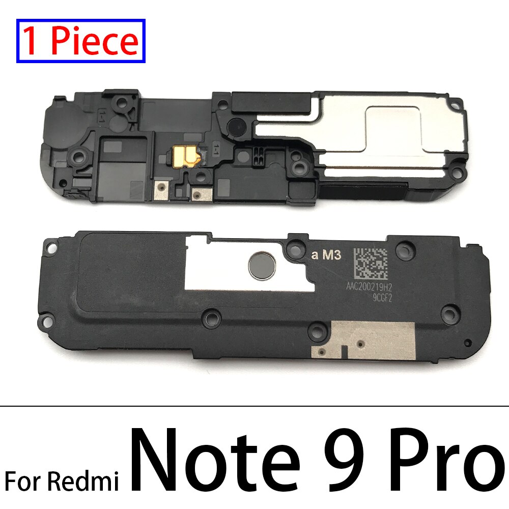 Loudspeaker Buzzer Ringer For Xiaomi Redmi Note 9S 9T 7 8 9 Pro 8 8A 8T 9 9A Mi 10 11 Pro Lite Poco M3 Loud Speaker Flex Cable: For Redmi Note 9Pro