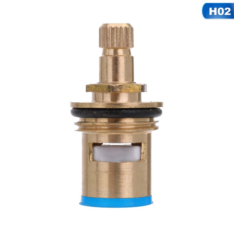 Udskiftning af vandhane 1/4 drej  g1/2 "keramisk skivepatron koldthaneventil  g1/2 fuld kobber 20mm hurtig åbningsarmatur: 02