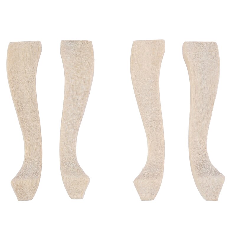 Mini handmade pocket cabinets tea table sofa legs Mini Wainscot Wall Decoration DIY Accessories DIY Doll House furniture parts: Style 13