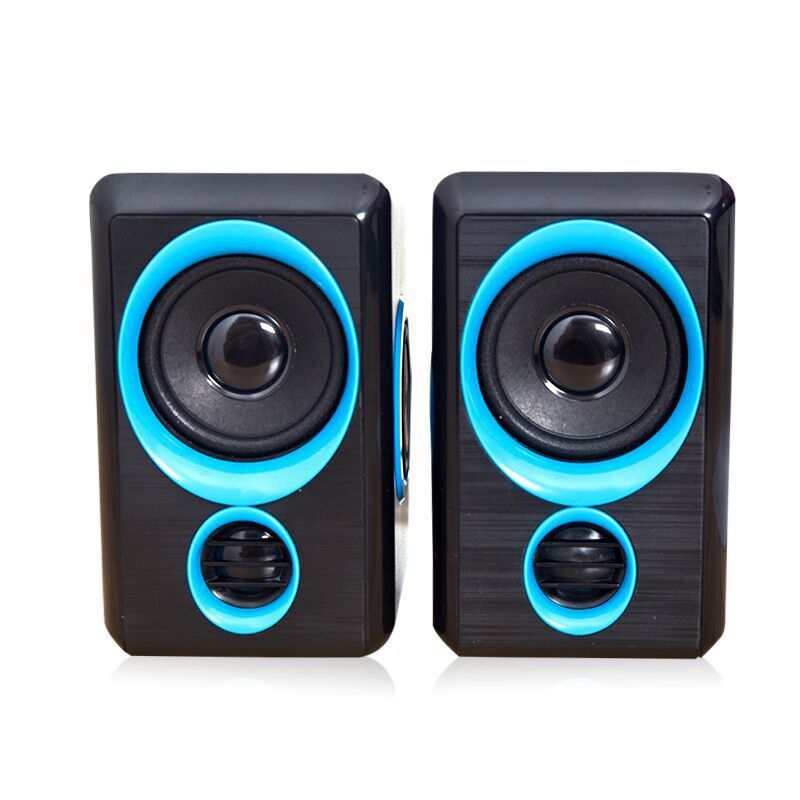 Computer Desktop Speaker Stereo Bass 2.5 Inch Speaker Dual Diaphragm 2.0 Speaker USB Wired Multimedia Music Speakers , колонки