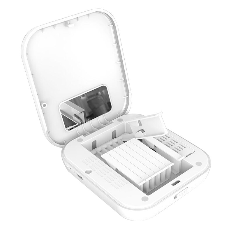 SOLO Sax Cañas los rayos ultravioleta de desinfección UV desinfectante blanco caja de ABS para cañas saxofón caja de juncos accesorios de partes de