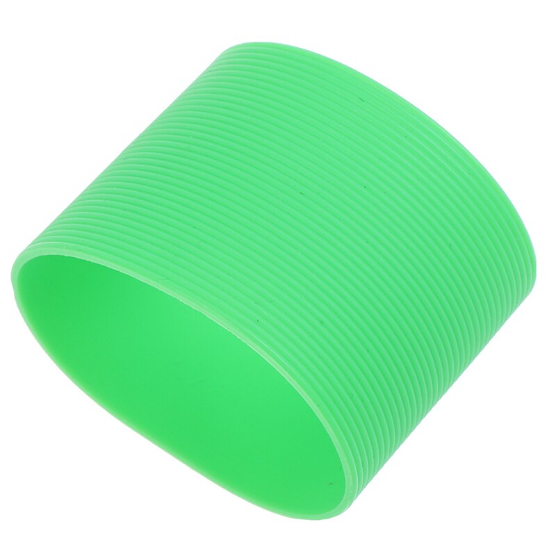 6CM silicone sleeves for mugs,Ceramic cup sleeves Stripes and vertical grain sleeves cover,heat insulation sleeves support: C