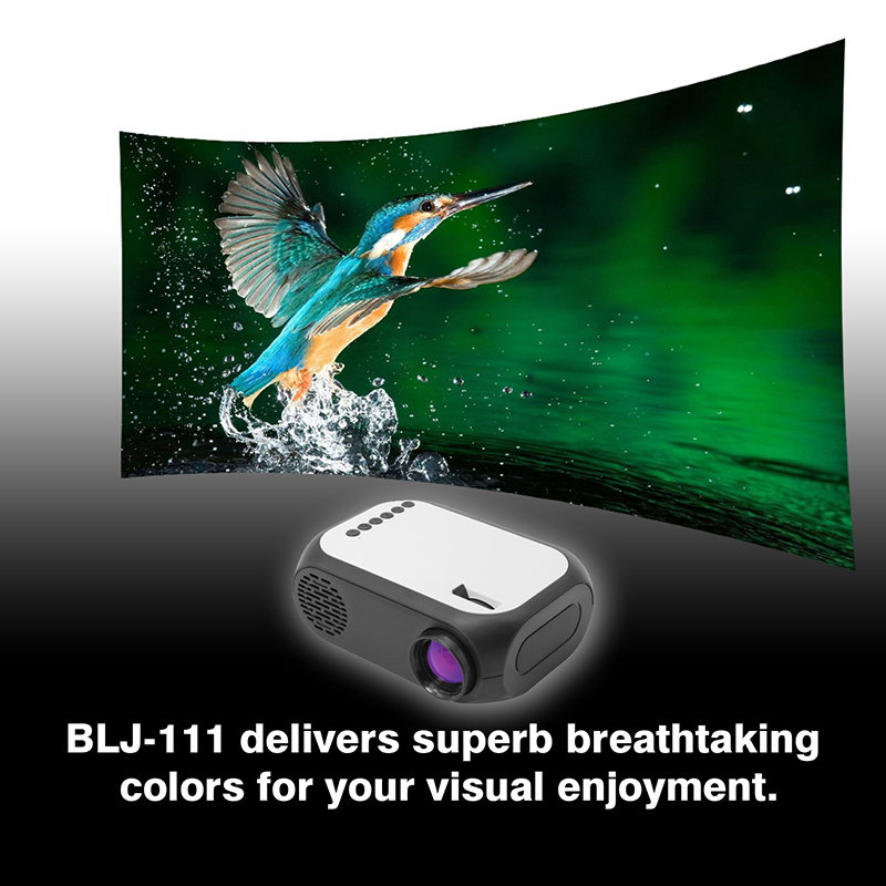 HD 1080P LED Projector Portable Mini Home Theater Cinema Lightweight USB AV HDMI SP99