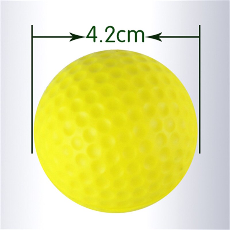 20 pcs Soft Bright Color Light Indoor Outdoor Training Practice Golf Sports Elastic PU Foam Balls 6 Colors