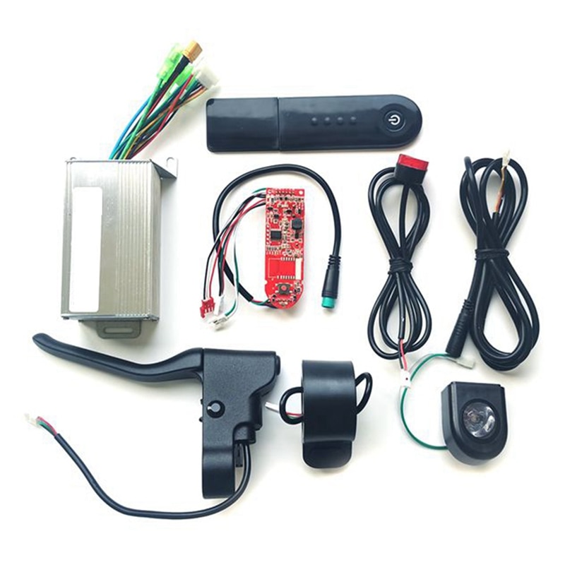 Motor sin escobillas para patinete eléctrico Xiaomi M365, controlador LENZOD, 36V, 350W, Mega Módulo de Control de la Unión: Default Title