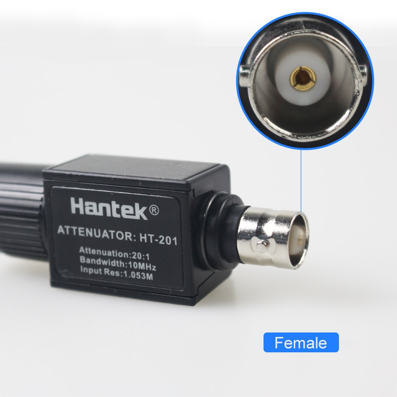 Hantek Attenuator 1008C Oscilloscope Signal passive Attenuator HT201 20:1 Passive Attenuator 300V Max For Pico