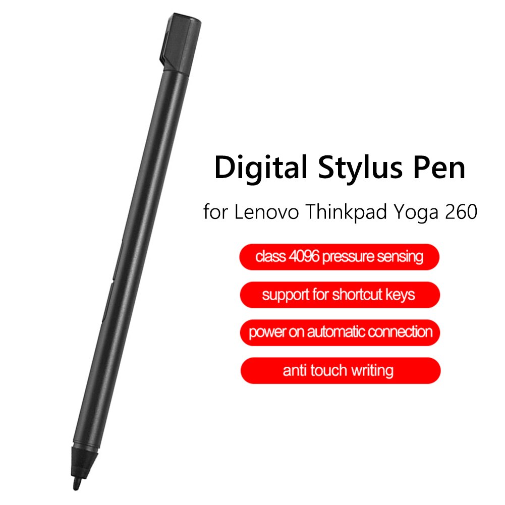Active Stylus Pen 4096 Pressure Sensitive Active Digital Touch Pen for Lenovo ThinkPad Yoga 260 Yoga 370 X380 Laptop