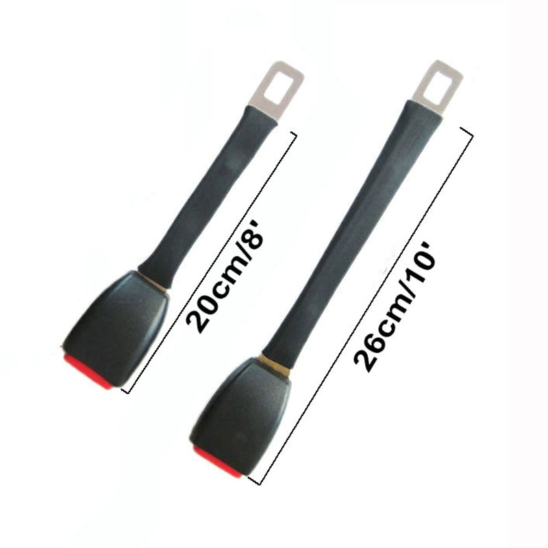 8 "10" verhoogde Seat Belt Extenders Stijve Stem Veiligheid Riemen Extension Voor TOYOTA Camry COROLLA Auto Veiligheidsgordel Clip extender E4 Veilig