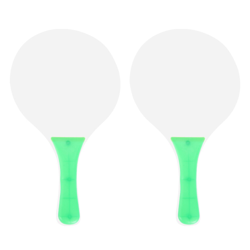 2 Stuks Racket Lichtgewicht Duurzaam Praktische Herbruikbare Strand Racket Racket Kids