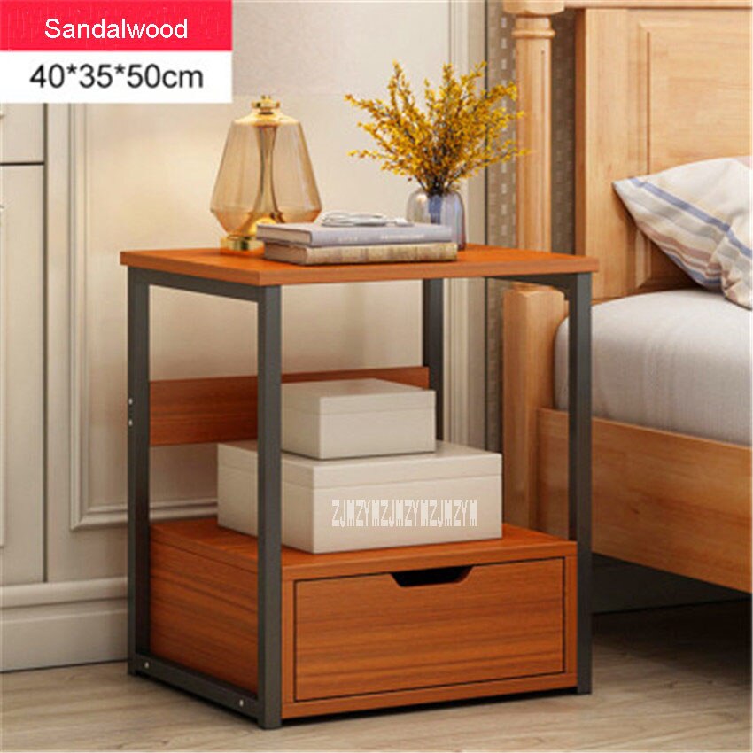 P50A Nordic Simple And Modern Bedside Table Storage Locker Home Bedroom Multifunctional Bedside Storage Locker Simple Cabinet