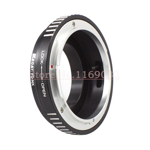 Anillo adaptador de lente FD-NX KECAY para lentes FD y para adaptador de cámara Samsung NX Cuerpo de Cámara NX