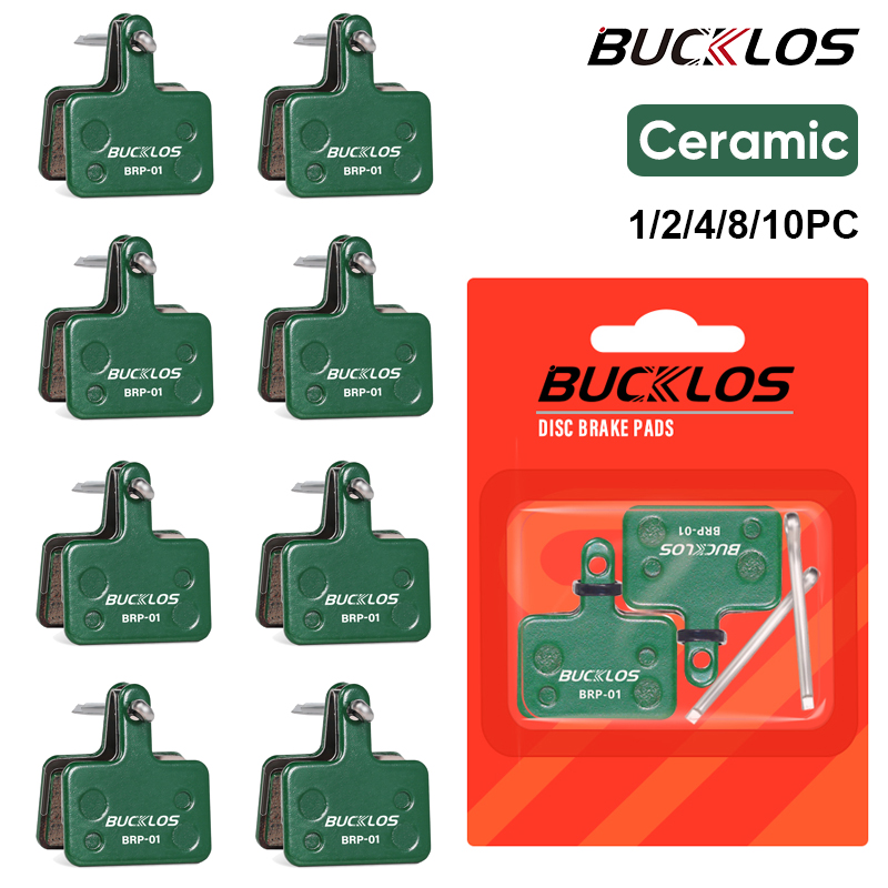 Plaquettes de frein à disque hybrides en céramique pour vélo de route de montagne, pièce de disque, BUCKKubMTB, WinterMANO MT200 B01S B05S