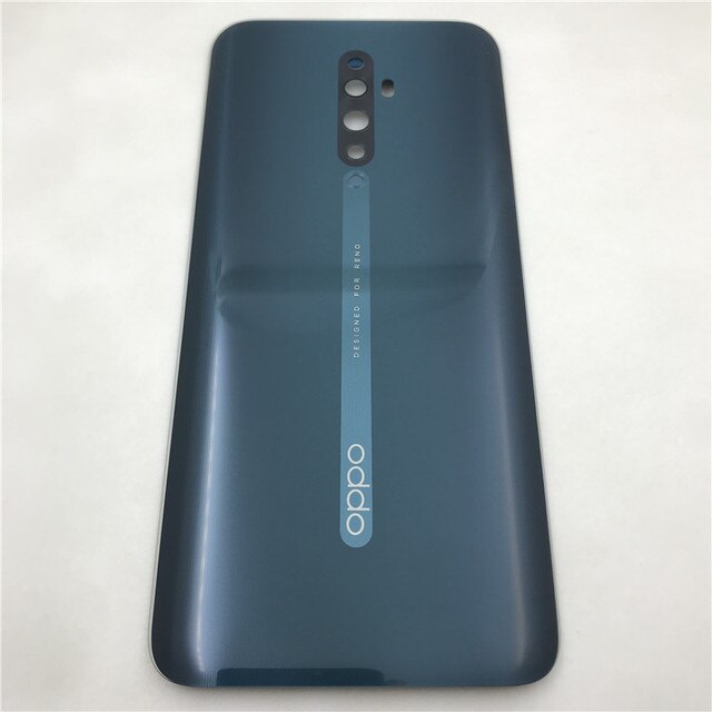 For Oppo Reno Z / Reno 2 / Reno 2Z Reno2 Z F Back Battery Cover Door Housing case Rear Glass Repair parts: Reno 2Z Green