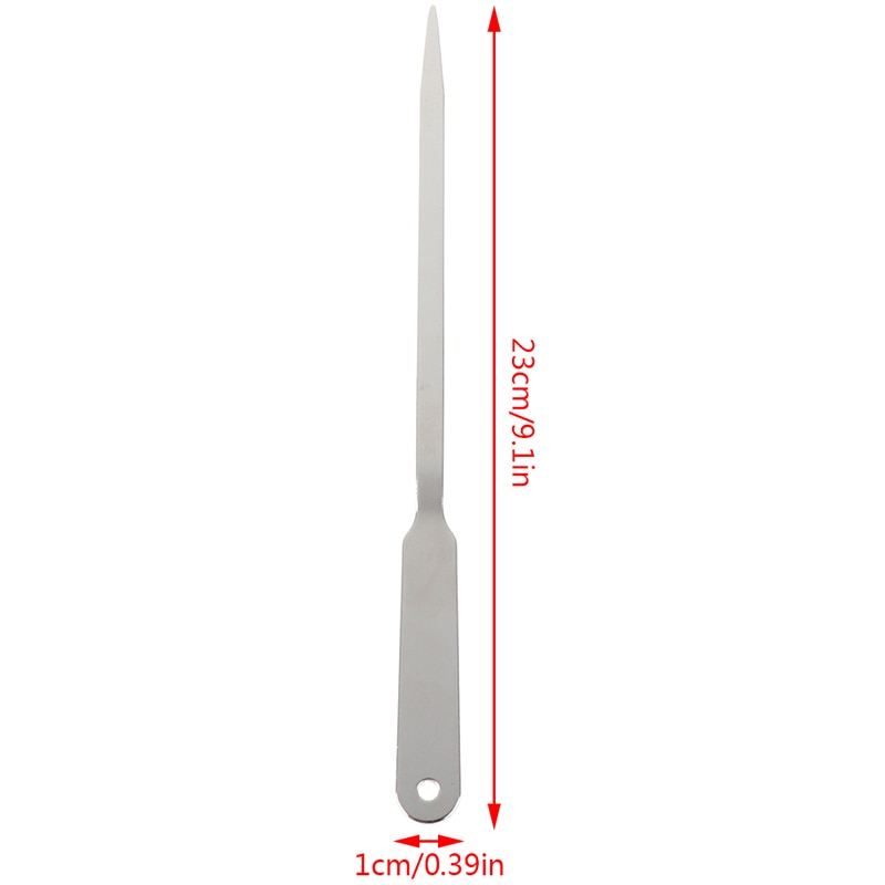 1PC 23cm Metal Stainless Steel Letter Opener Office School Supplies A4 Paper Cutterly Utility Cutter Tools