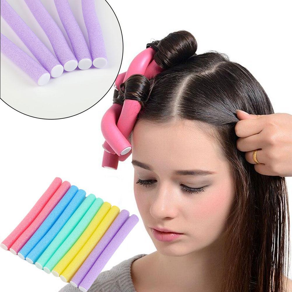 1pcs Heatless Curling Rod Headband Curls Silk Lazy... – Vicedeal