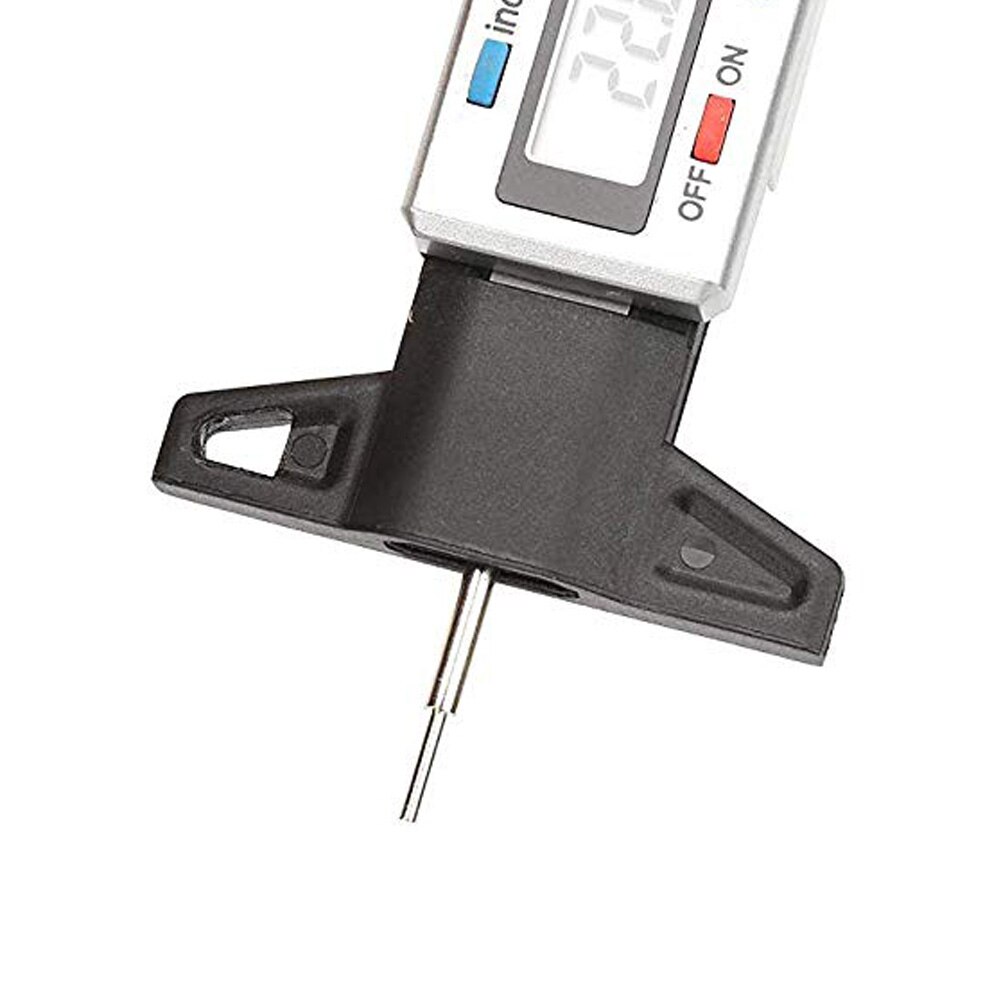Tire Wear Detection Measuring Tool Digital Car Tyre Tire Tread Depth Gauge Meter Auto Caliper Thickness Gauges Tire Tools