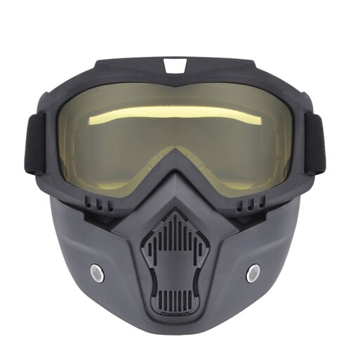 Lunettes de Moto KTM, lunettes de casque, Motocross, coupe-vent, Moto, Cross,: Yellow Lens