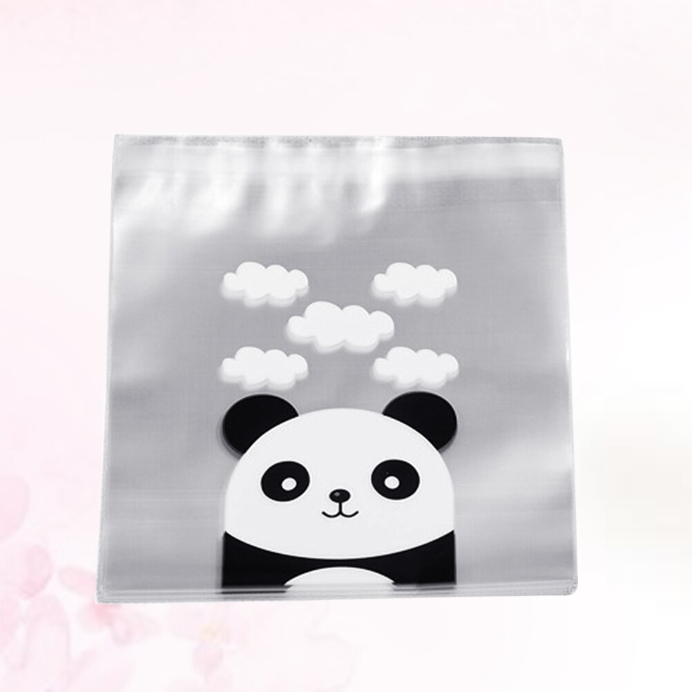 100pcs Plastic Wrap Bags Transparent Pouch for Sugar Packaging Food Packaging Coffee Packaging