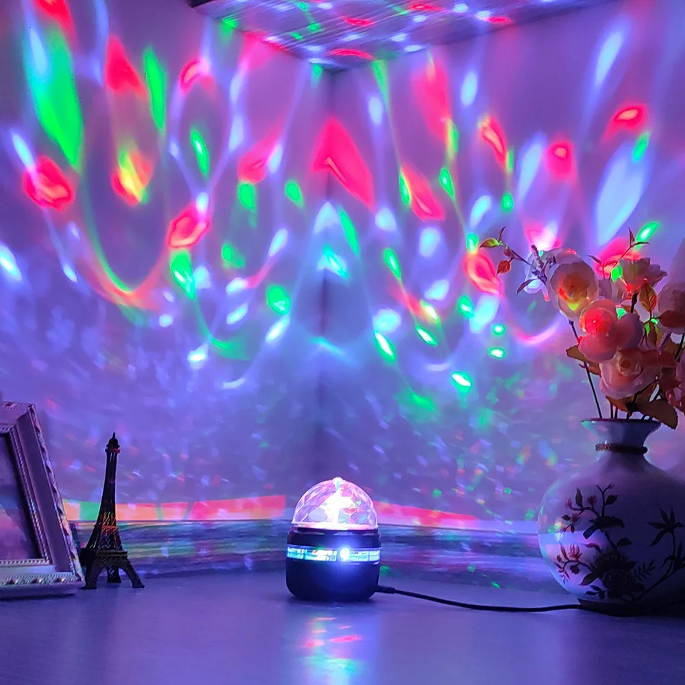 Galaxy Star Projector 5V USB Light Led Lamp Automatic Rotate NightLights for Bedroom Party Game Room Decor Bedroom
