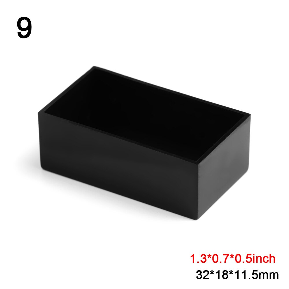 14 sizes Black ABS Plastic Electronic Project Box Instrument Case DIY Waterproof Cover Project Enclosure Boxes: 32x18x11.5mm