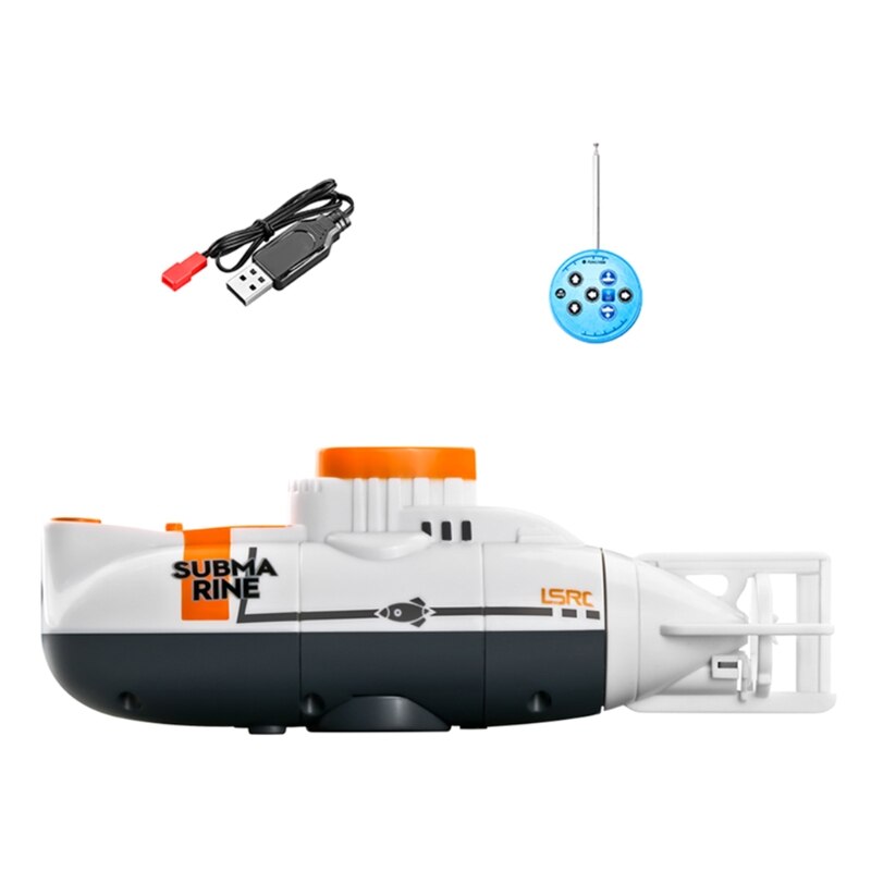 Mini Rc Submarine Elektrische Speedboot Speelgoed Dive Master Model Voor Kinderen 54DF