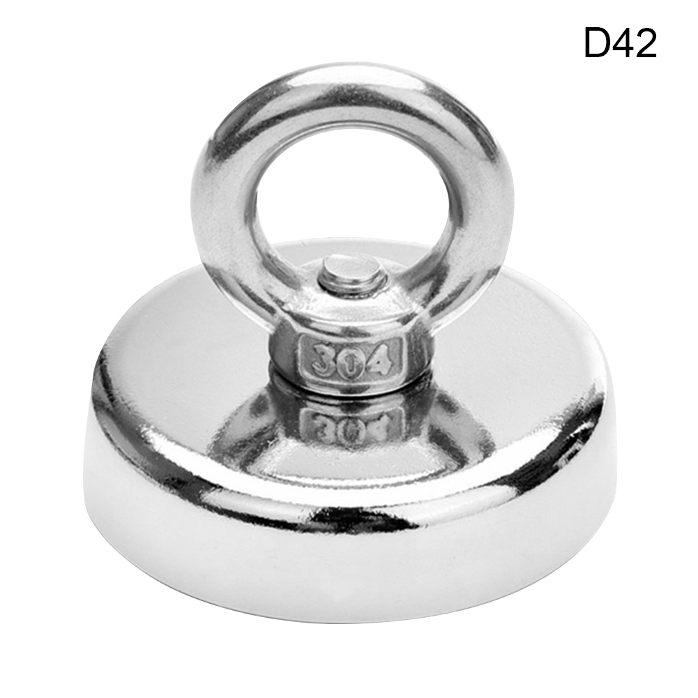 Neodymium Magnet Super Strong Powerful Salvage Hook Fishing Magnetic Circular SUB: D42