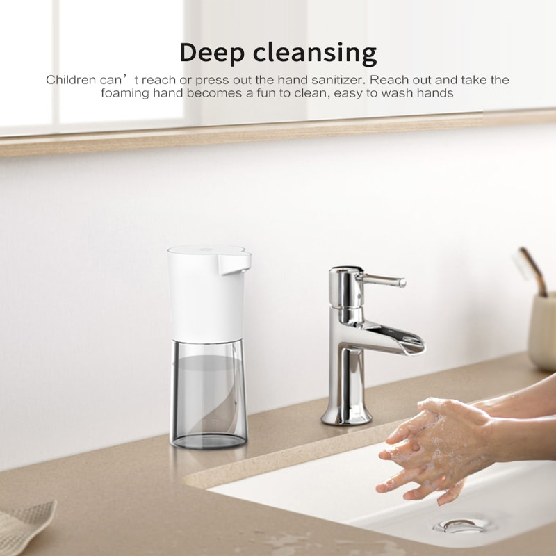 Soap Dispenser Automatic 500ML Electric Soap Dispenser Sensor Battery Powered Hand-free For Kitchen Bathroom Touchless Dispenser