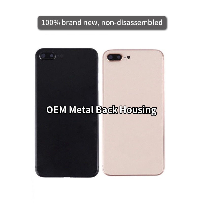 Dla iphone 7 plus 7G 7 P powrót rama środkowa obudowa wymiana części obudowa obudowa pokrywa baterii karta Sim + wersja CE