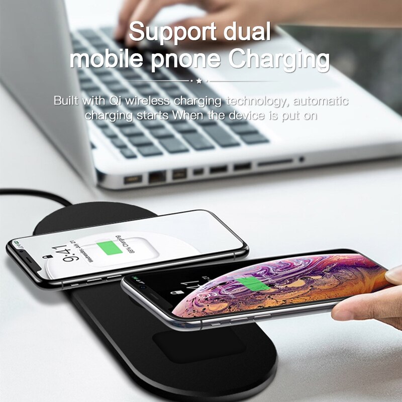 3 in- in-1 draadloze oplader voor iphone x xs max  xr 11 pro, snel draadloos opladen voor apple watch 2 3 4 5 airpods qi-oplaadstation