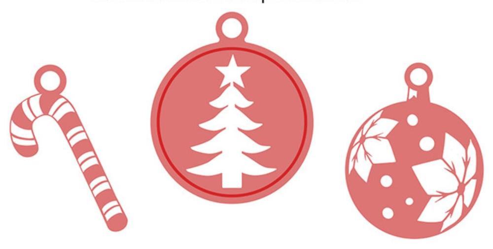 Troqueles Scrapbooking Navideño Troquel De Navidad De Papá Noel, Troquel De Corte De Metal Para Plantillas Corte Acero Carbono