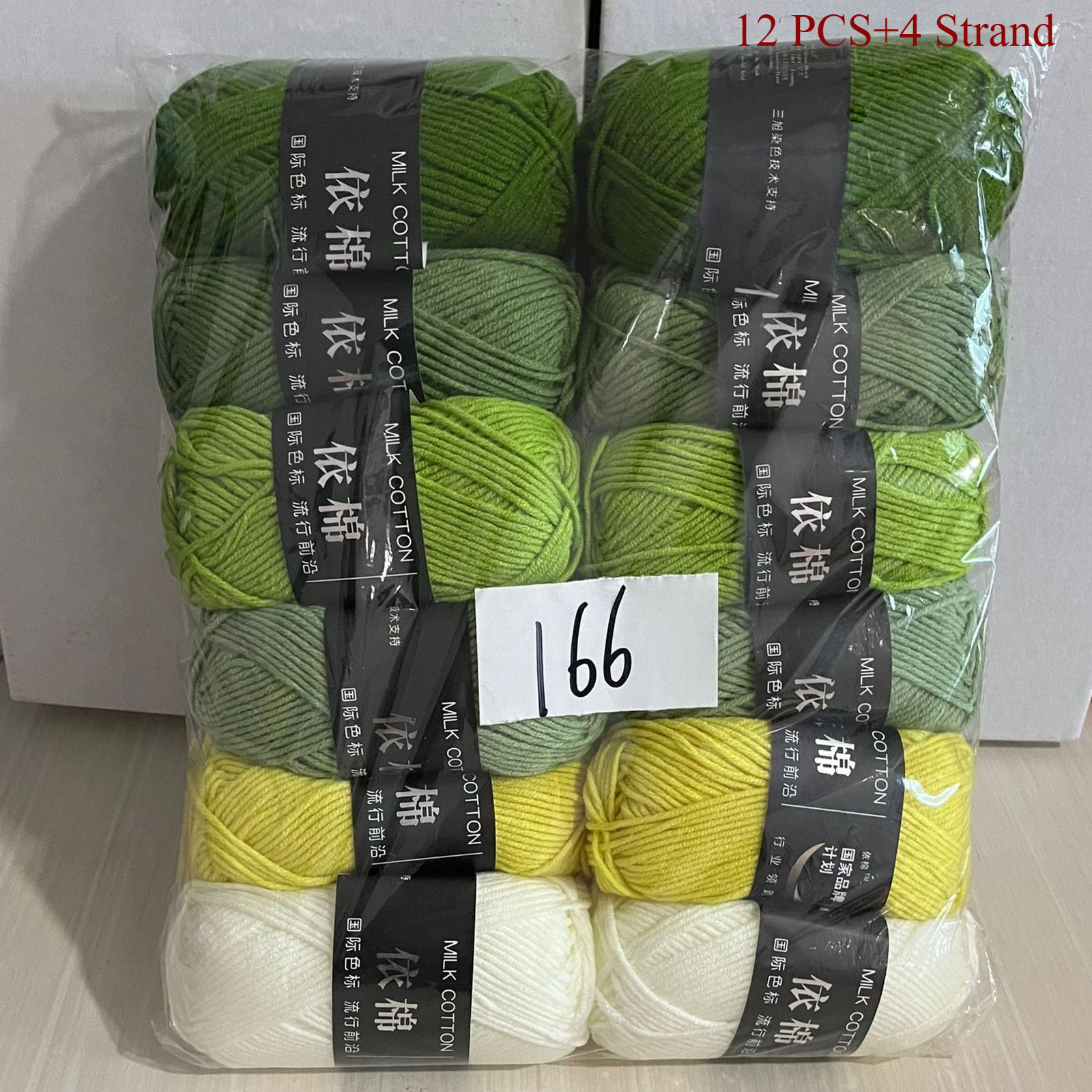 12 pièces fil volumineux Crochet ensemble Viscose mélange fil pour tricot à la main écharpe laine épaisse tricot bricolage coton Crochet fil