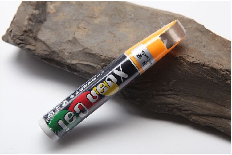 12ml Waterproof Repair It Clear Car Scratch Repair Pen Car Paint Marker Repair Pen Metal Marker: Gold