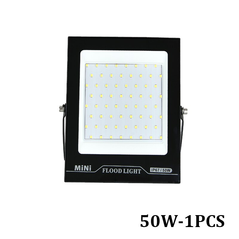 Flood Light LED Outdoor Exterior Projector Lamp 10W 20W 30W 50W 100W 150W For Garden Fence Street Garage Spotlights: 50W / Warm White