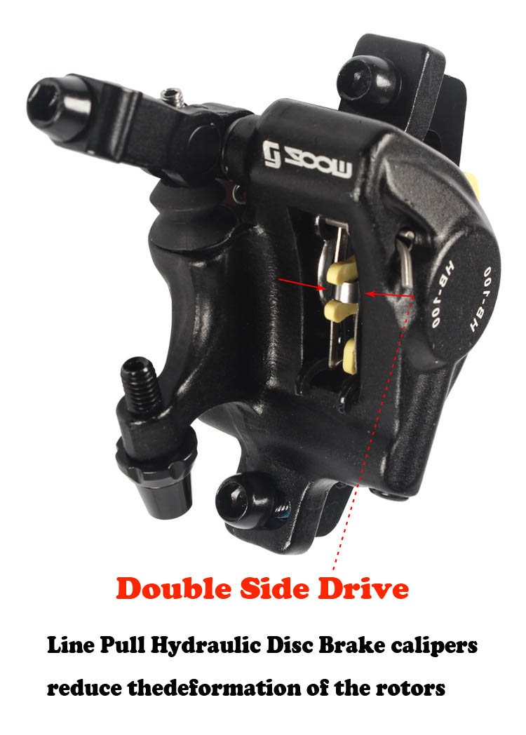 Calipers MTB Disc Brake set Oil Disc Brake Caliper Electric Scooter Hydraulic Disc Brake Sets for Xiaomi M365