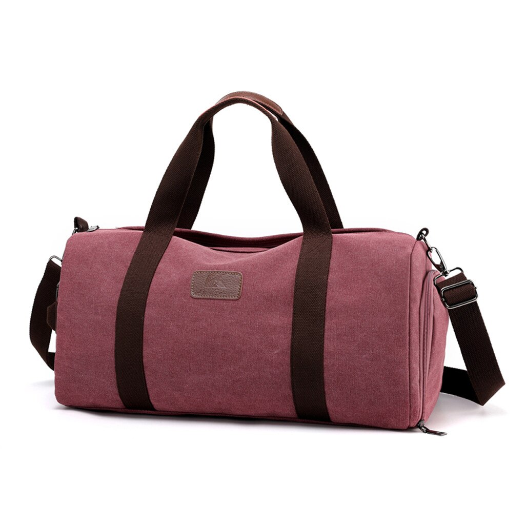 Aelicy sacos de desporto de viagem dos homens luz bagagem negócios lona bolsa feminina ao ar livre duffel fim de semana crossbody bolsa ombro pacote: PP