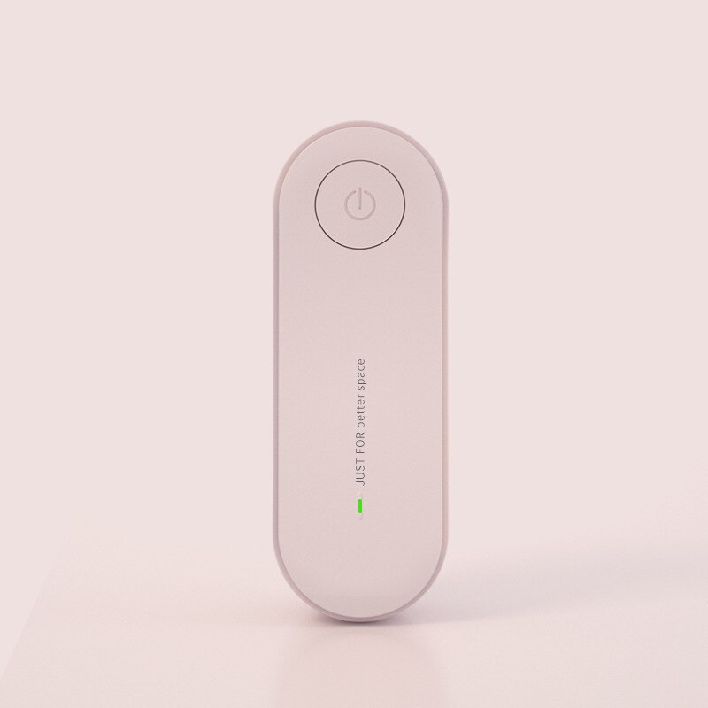 Car Portable Mini Plug In Air Freshener Purifier Decomposing Indoor Smokes Smell Radiation Protection Air Purifier Freshener: Pink